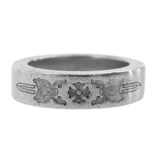 CHROME HEARTS クロムハーツ（原本無） 6mm SPACER スペーサー ダガー リング シルバー系【中古】