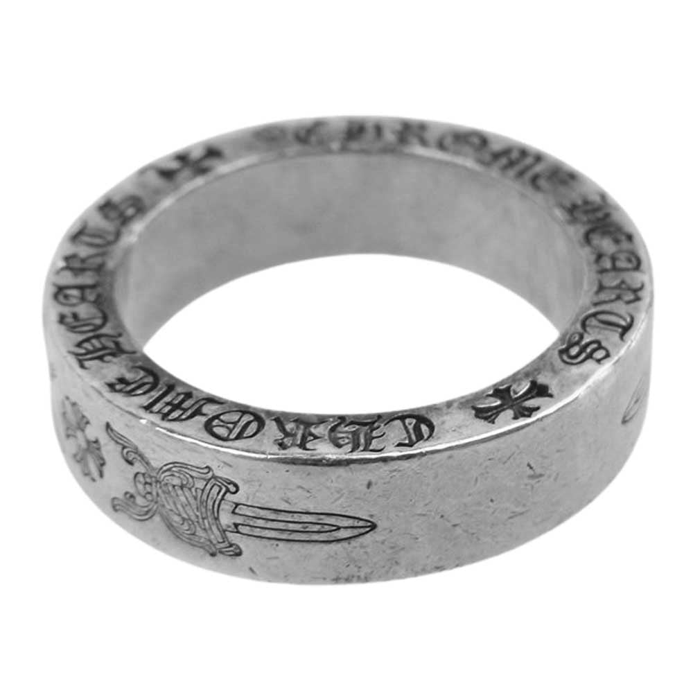 CHROME HEARTS クロムハーツ（原本無） 6mm SPACER スペーサー ダガー リング シルバー系【中古】