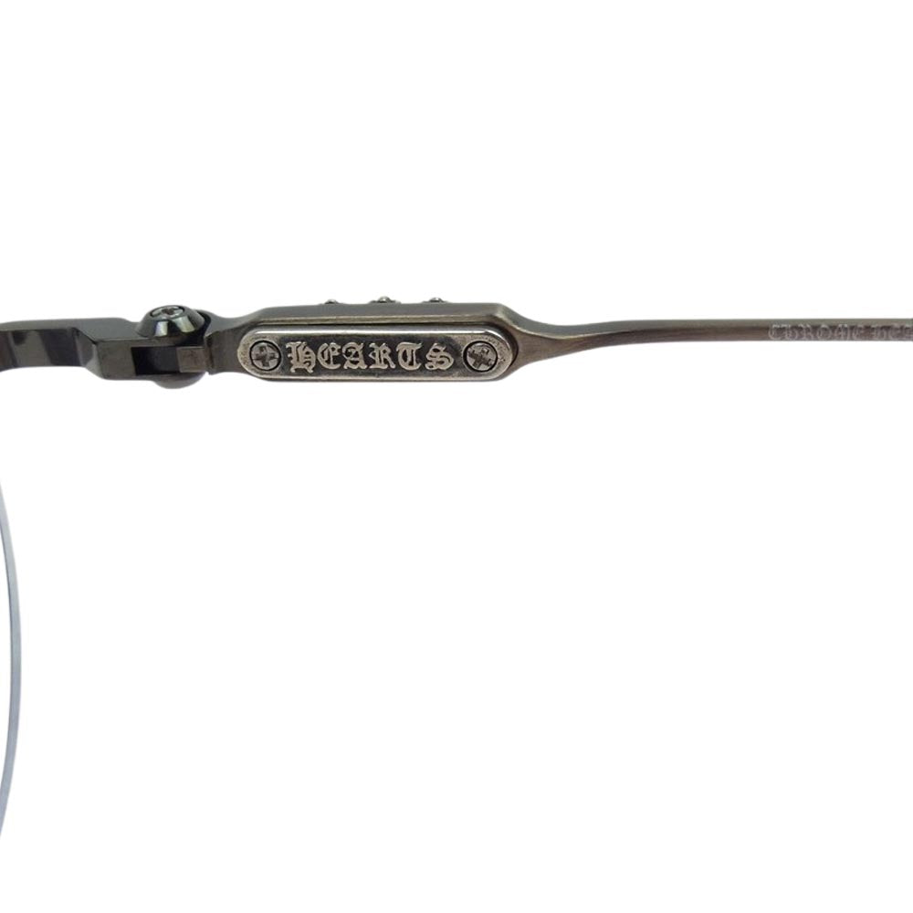 CHROME HEARTS クロムハーツ（原本有） 購入店印字冊子付属 SOFFFFFFFFERS I-AS メガネ  シルバー系【中古】