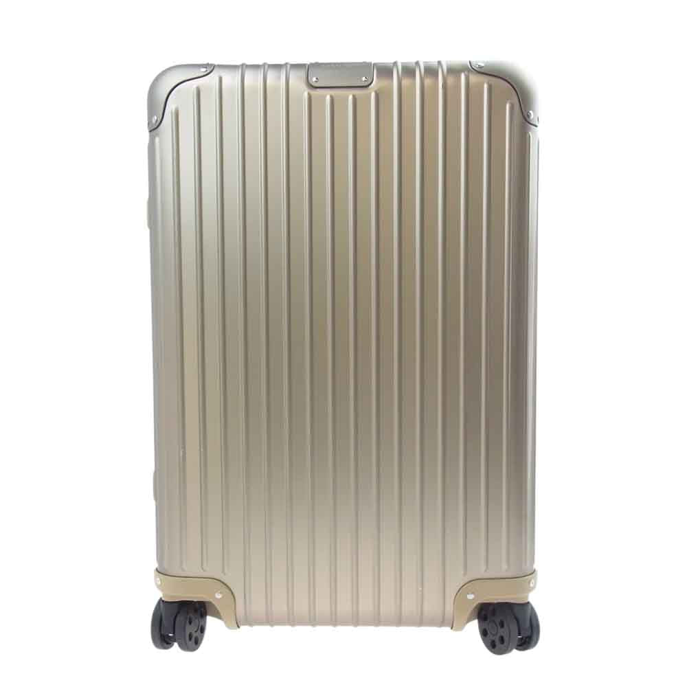 RIMOWA リモワ Original Check-In M オリジナルチェックイン 60L 60リットル スーツケース キャリーケース ゴールド系 シャンパンゴールド系【中古】