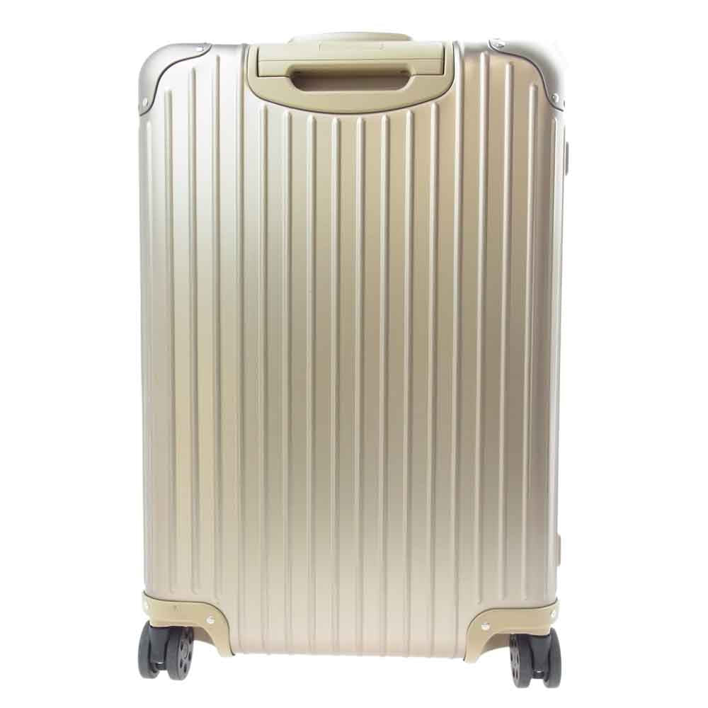 RIMOWA リモワ Original Check-In M オリジナルチェックイン 60L 60リットル スーツケース キャリーケース ゴールド系 シャンパンゴールド系【中古】