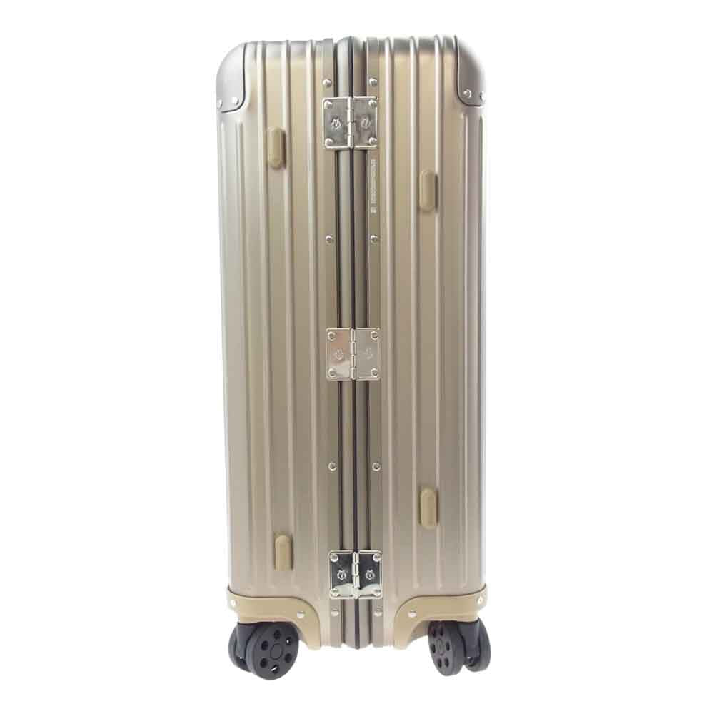 RIMOWA リモワ Original Check-In M オリジナルチェックイン 60L 60リットル スーツケース キャリーケース ゴールド系 シャンパンゴールド系【中古】