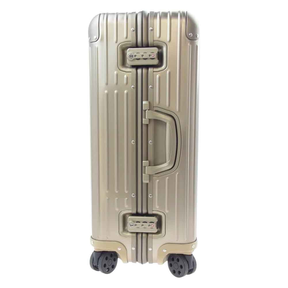 RIMOWA リモワ Original Check-In M オリジナルチェックイン 60L 60リットル スーツケース キャリーケース ゴールド系 シャンパンゴールド系【中古】