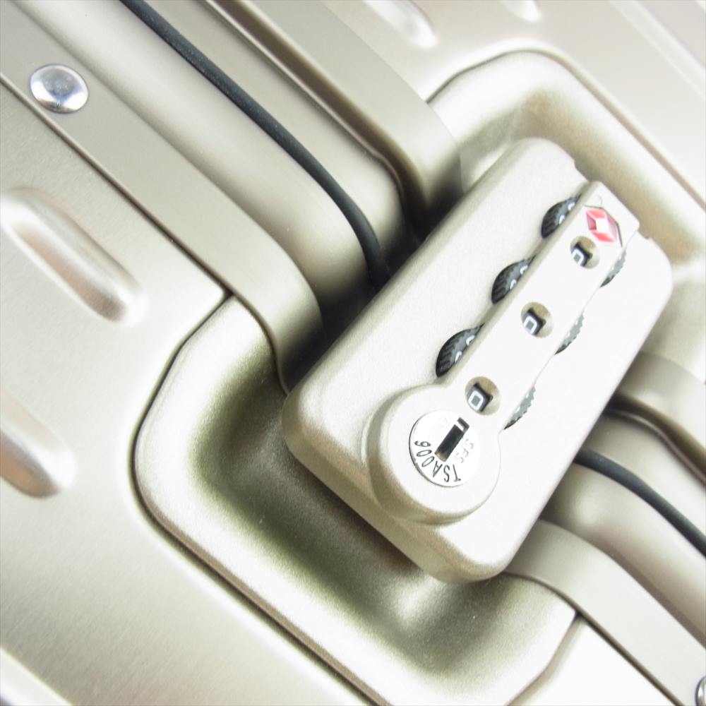 RIMOWA リモワ Original Check-In M オリジナルチェックイン 60L 60リットル スーツケース キャリーケース ゴールド系 シャンパンゴールド系【中古】