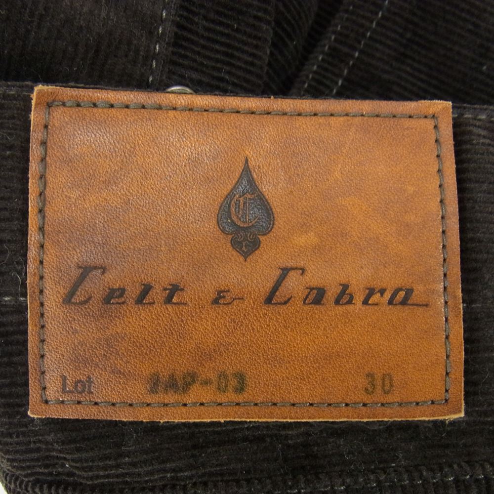 Celt&Cobra ケルト&コブラ 2AP-03 コーデュロイ パンツ ブラウン系 30【中古】