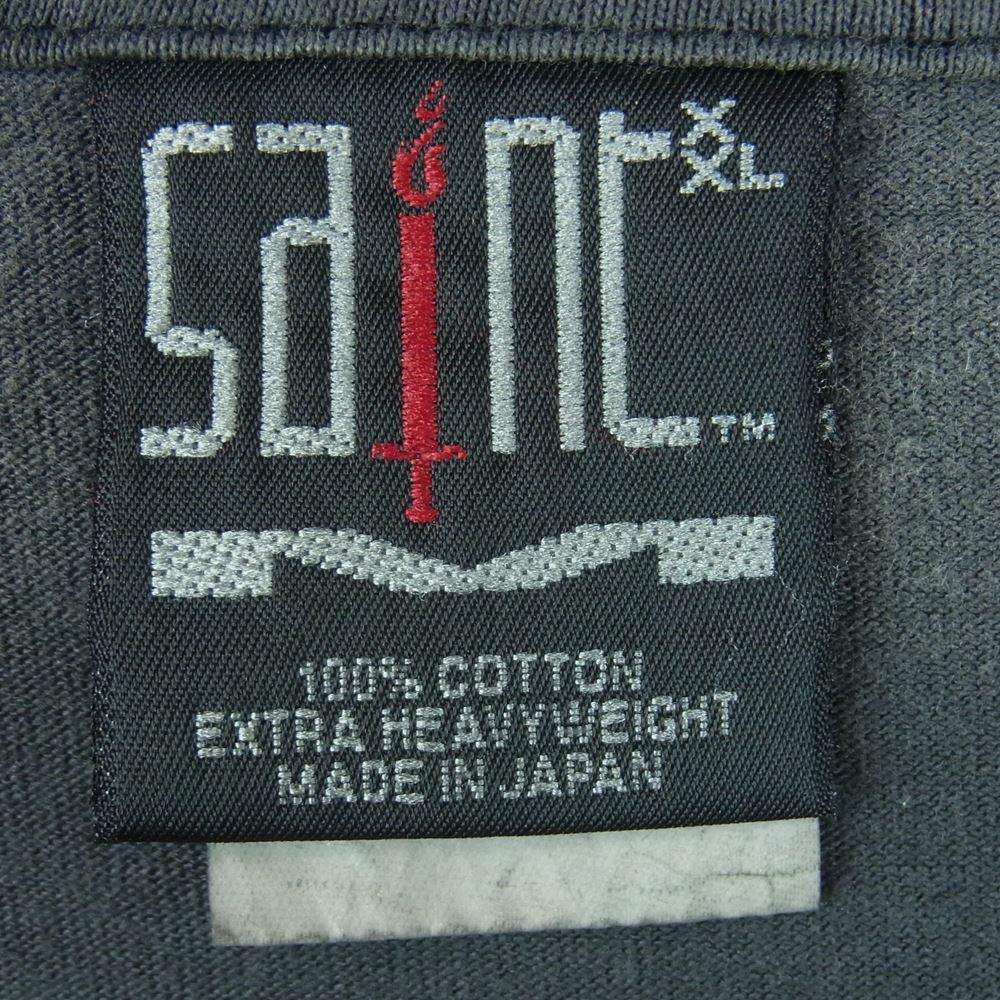 セントマイケル SM-A22-0000-083 kosuke kmr ls 22AW KMR LS TEE コスケ カワムラ 長袖 Tシャツ ダークグレー系 BLK XXL【極上美品】【中古】