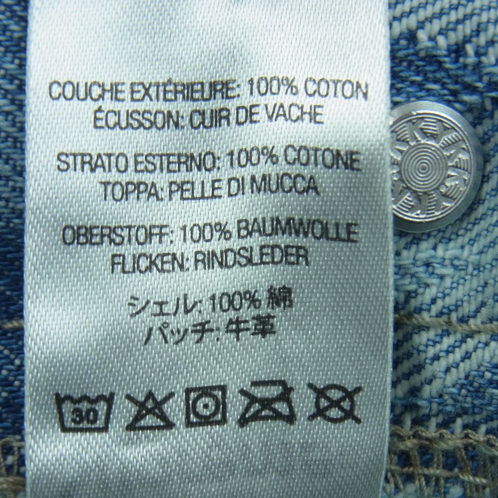 Supreme シュプリーム 22SS Fat Tip Jacquard Regular Jean ファット ティップ ジャカード デニム パンツ インディゴブルー系 30【美品】【中古】