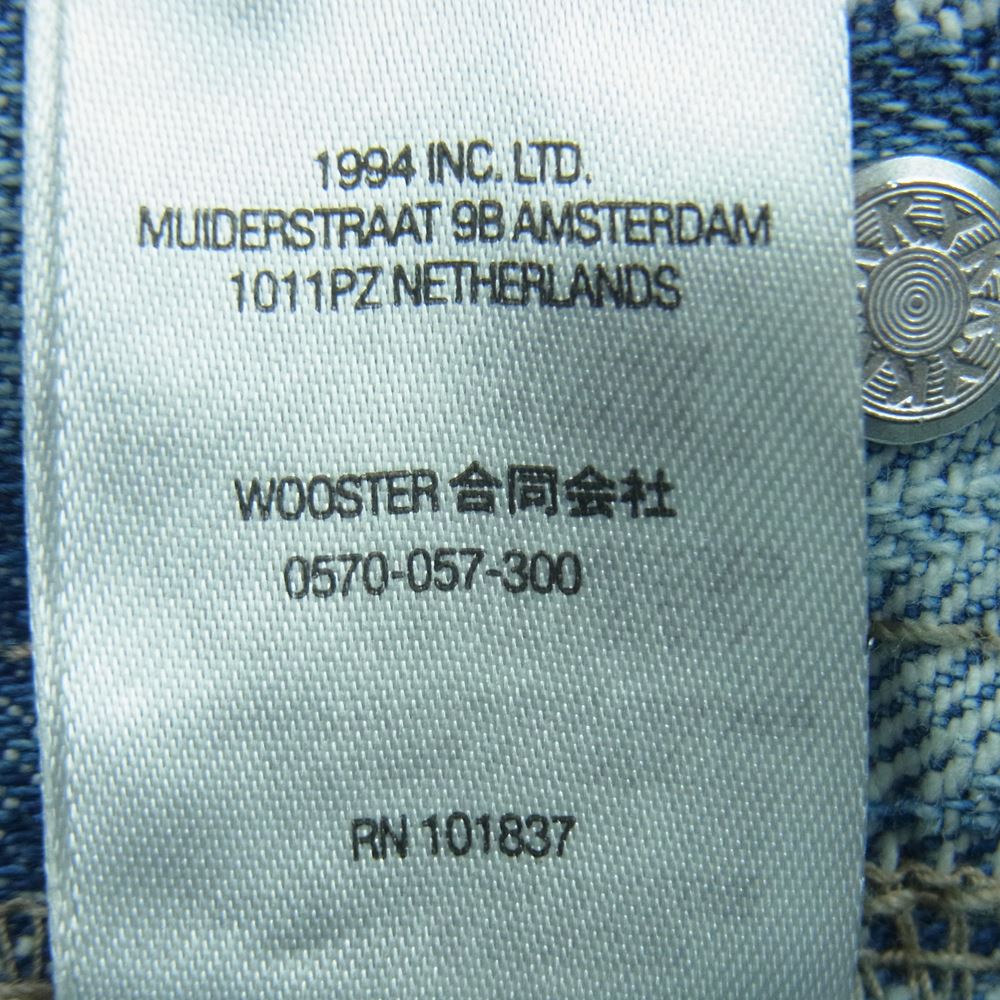 Supreme シュプリーム 22SS Fat Tip Jacquard Regular Jean ファット ティップ ジャカード デニム パンツ インディゴブルー系 30【美品】【中古】