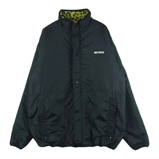 WACKO MARIA ワコマリア 19FW-WMO-OD09 REVERSIBLE BOA FLEECE JACKET リバーシブル ボア ジャケット ブラック系 イエロー系 M【美品】【中古】