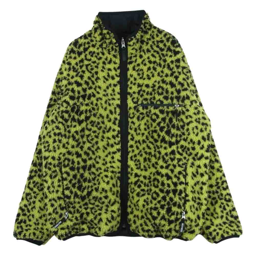 WACKO MARIA ワコマリア 19FW-WMO-OD09 REVERSIBLE BOA FLEECE JACKET リバーシブル ボア ジャケット ブラック系 イエロー系 M【美品】【中古】