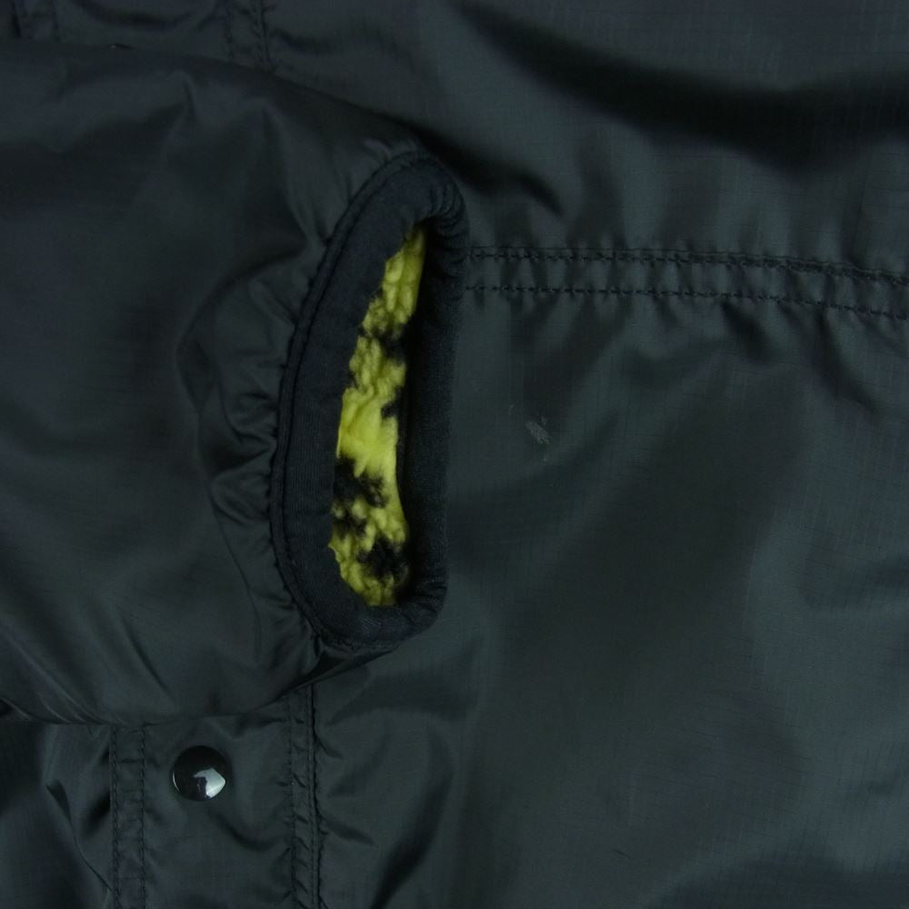 WACKO MARIA ワコマリア 19FW-WMO-OD09 REVERSIBLE BOA FLEECE JACKET リバーシブル ボア ジャケット ブラック系 イエロー系 M【美品】【中古】