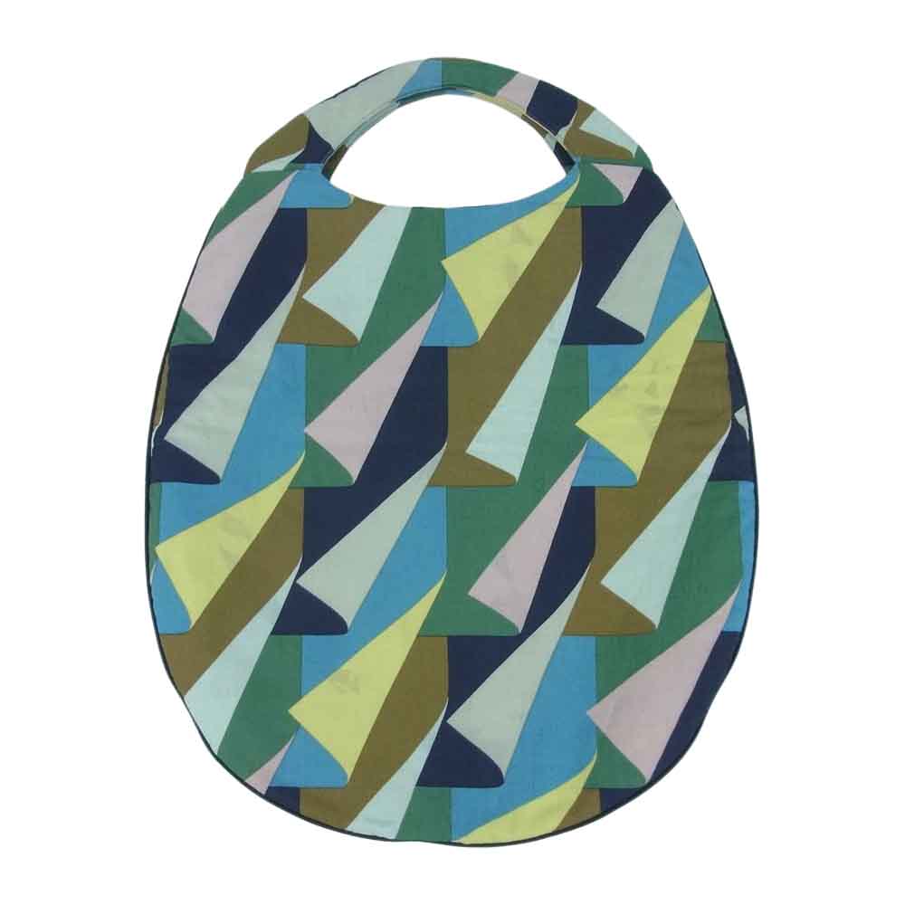 mina perhonen ミナペルホネン ys9722 Page Egg Bag エッグ ハンド バッグ マルチカラー系【中古】