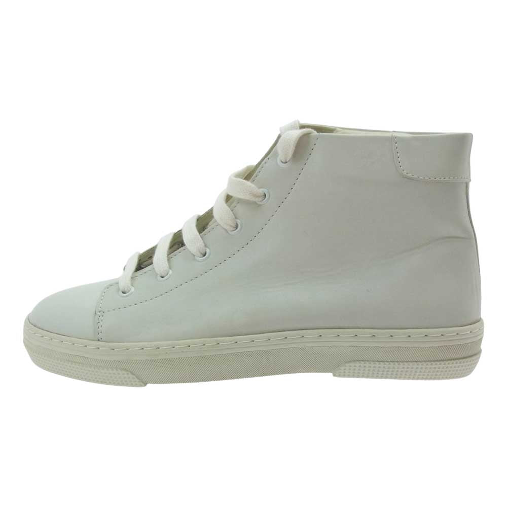 A.P.C. アーペーセー PXALF-H56029 ホワイトレザー ハイカット スニーカー 41【中古】
