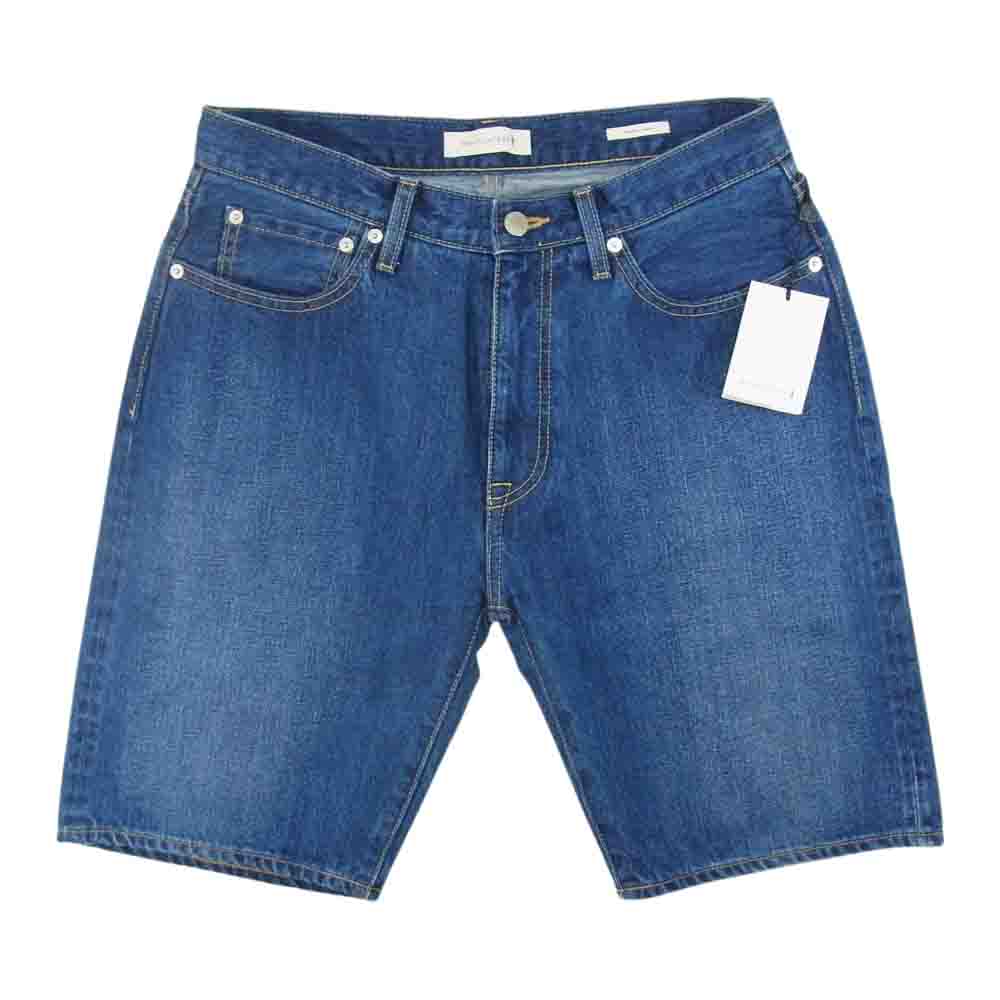 Mackintosh マッキントッシュ D-MP006S ジャパンタグ ウォッシュ加工 デニム ハーフパンツ ショートパンツ インディゴブルー系 31【極上美品】【中古】