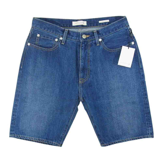 Mackintosh マッキントッシュ D-MP006S ジャパンタグ ウォッシュ加工 デニム ハーフパンツ ショートパンツ インディゴブルー系 31【極上美品】【中古】