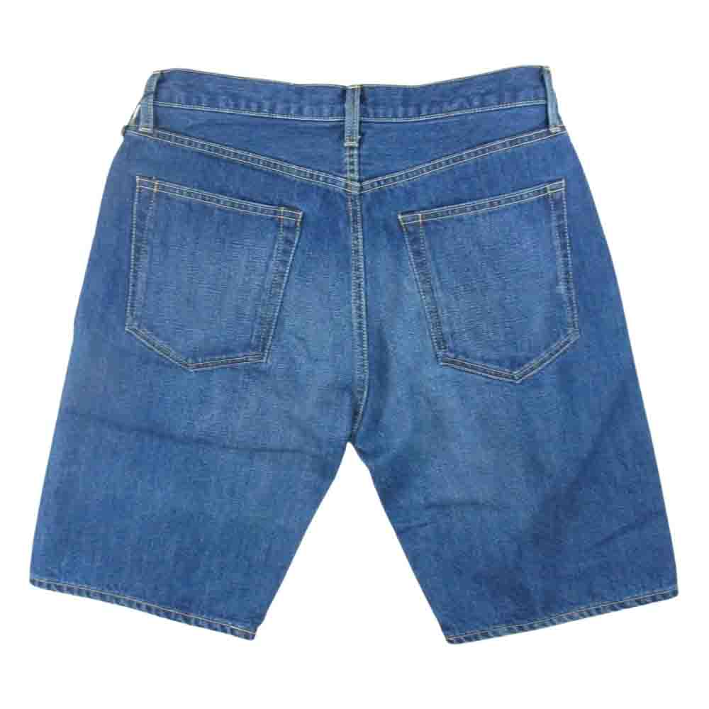 Mackintosh マッキントッシュ D-MP006S ジャパンタグ ウォッシュ加工 デニム ハーフパンツ ショートパンツ インディゴブルー系 31【極上美品】【中古】