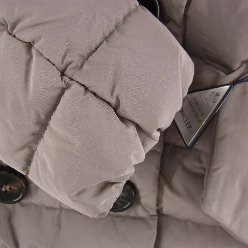 MONCLER モンクレール GARBET ガルベ フード付き ダウンコート グレー系【中古】