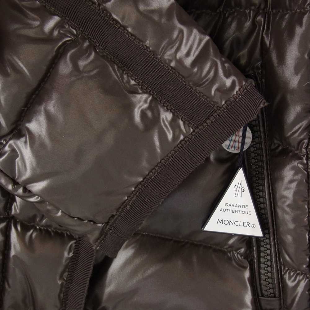 MONCLER モンクレール ARMOISE アルモワーズ 着脱可能 ファーフード付き ダウンジャケット ブラック系 2【美品】【中古】