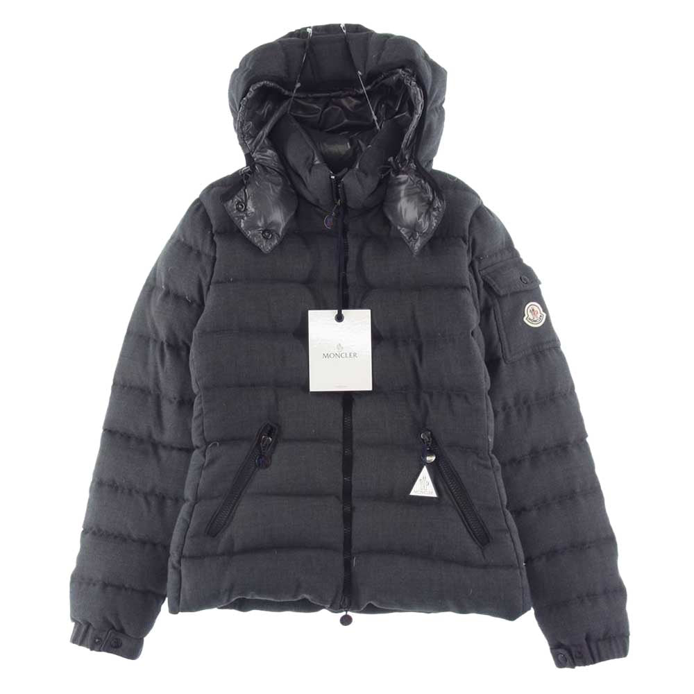 MONCLER モンクレール BADY バディ ウール ダウンジャケット ダークグレー系 1【中古】