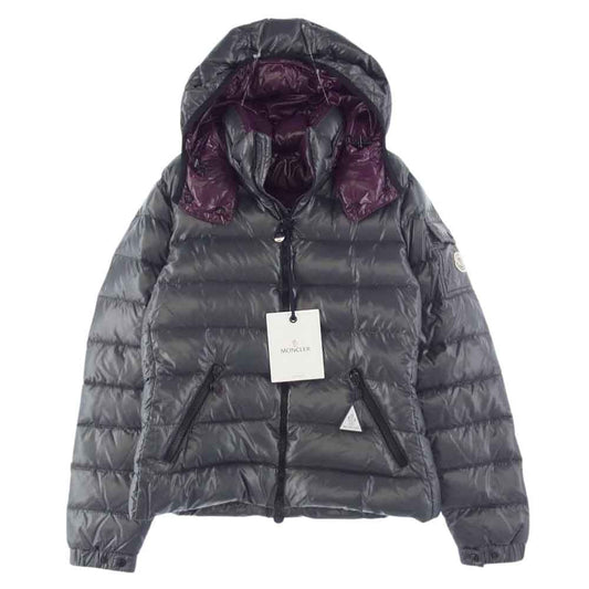 MONCLER モンクレール BADY バディ 着脱可能フード付き ダウンジャケット グレー系 TG2【中古】