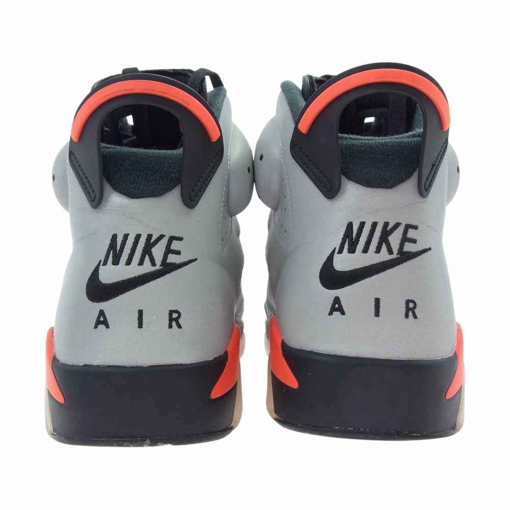 NIKE ナイキ CI4072-001 AIR JORDAN 6 REFLECTIVE INFRARED エアジョーダン 6 リフレクティブ インフラレッド シルバーグレー系 29cm【中古】