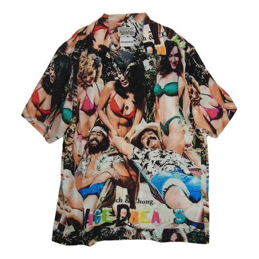 WACKO MARIA ワコマリア NICE DREAMS HAWAIIAN SHIRT ナイス ドリームス ハワイアン 半袖 シャツ マルチカラー系 XL【美品】【中古】
