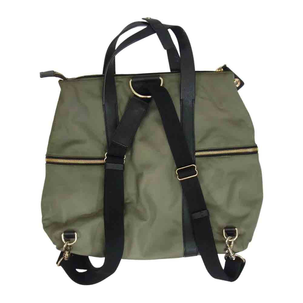ヘンリベンデル 3WAY バックパック リュック カーキ系【中古】