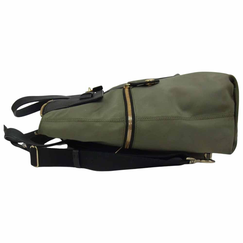 ヘンリベンデル 3WAY バックパック リュック カーキ系【中古】