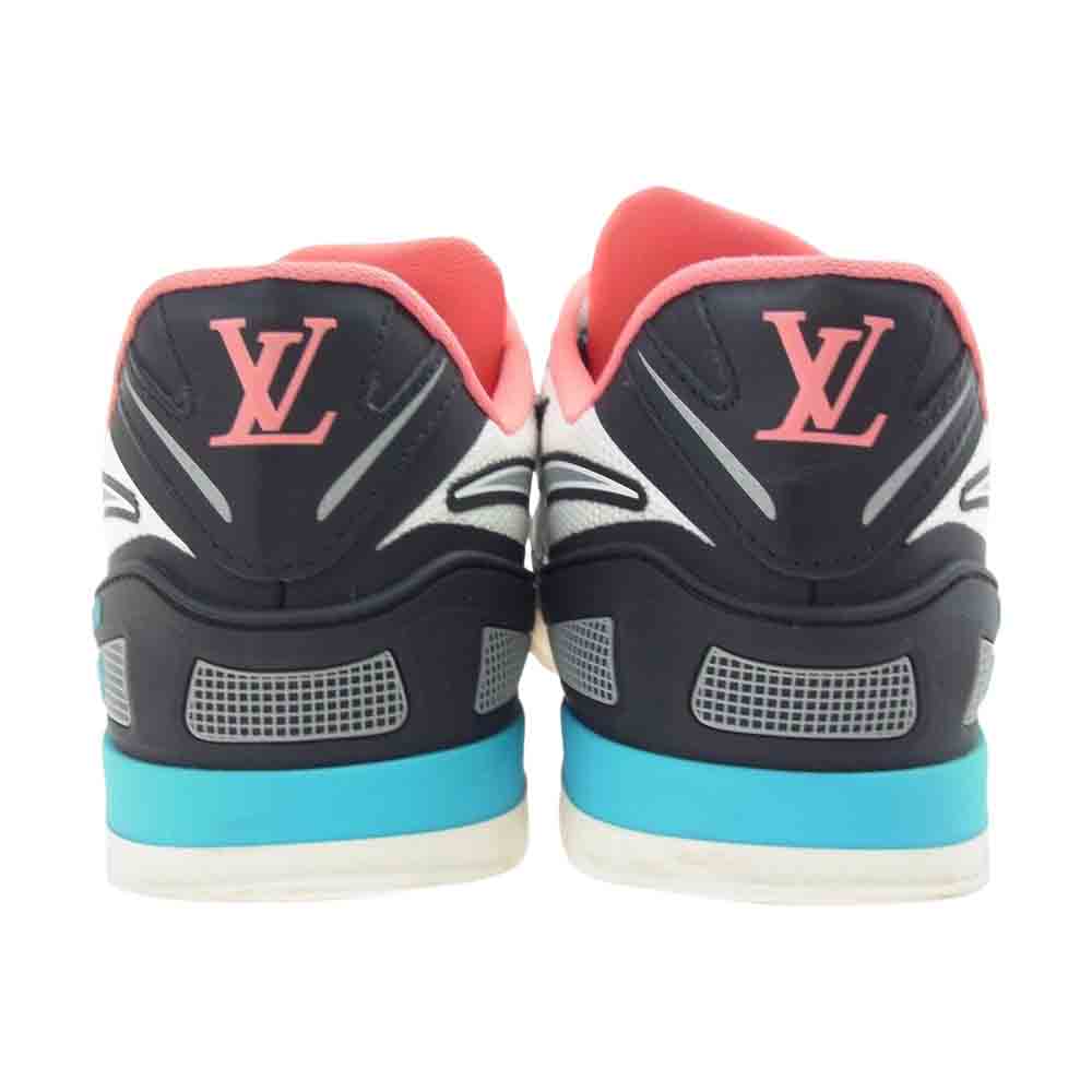 LOUIS VUITTON ルイ・ヴィトン 1A98XR LVスプリント ライン モノグラム フラワー シグネチャー スニーカー マルチカラー系 7【中古】