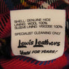 Lewis Leathers ルイスレザー サイクロン シープ スキン チェック ライダース モスグリーン系 38【中古】