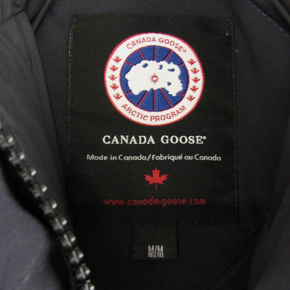 CANADA GOOSE カナダグース 2604JL PORTLAND PARKA ポーランド パーカ ダウン ジャケット ブラック系 M【中古】