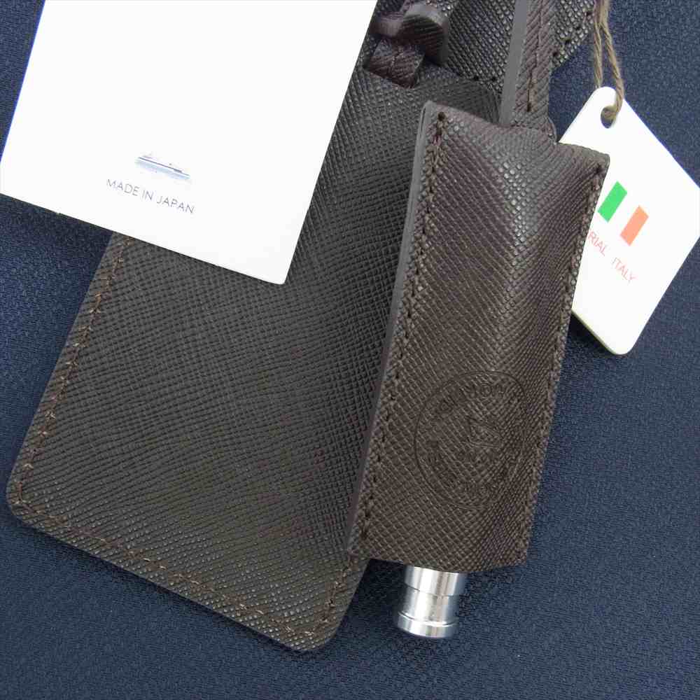 PELLE MORBIDA ペッレモルビダ PMO-CA113 Capitano キャピターノ パスケース&ホイッスル ビジネス トートバック ネイビー ダークブラウン ネイビー系【新古品】【未使用】【中古】
