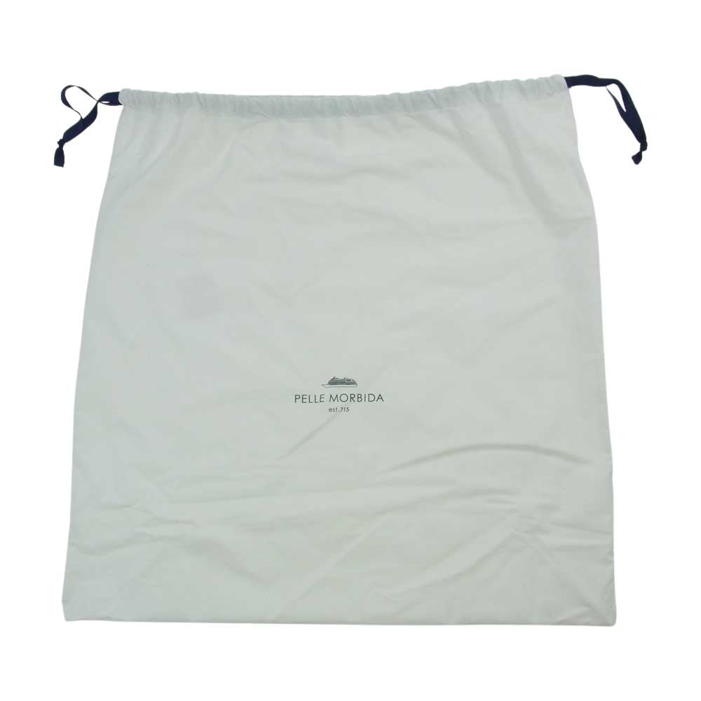 PELLE MORBIDA ペッレモルビダ PMO-CA113 Capitano キャピターノ パスケース&ホイッスル ビジネス トートバック ブラック ブラック系【新古品】【未使用】【中古】