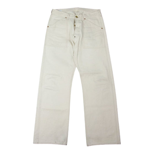 Pherrow's フェローズ lot 333 30年代モデル ワーク パンツ ナチュラル系 オフホワイト系 32【中古】