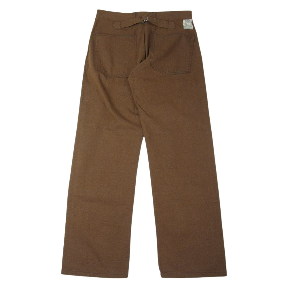 Buzz Rickson's バズリクソンズ BR42314 WWI BROWN DENIM ARMY TROUSERS ブラウン デニム アーミー トラウザーズ パンツ ブラウン系 31【中古】