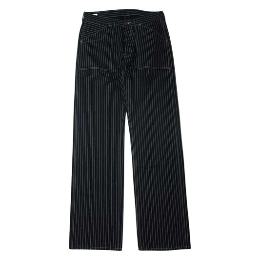 Pherrow's フェローズ lot 333 30年代モデル ウォバッシュ ワーク パンツ ブラック系 ブラック系 32【美品】【中古】