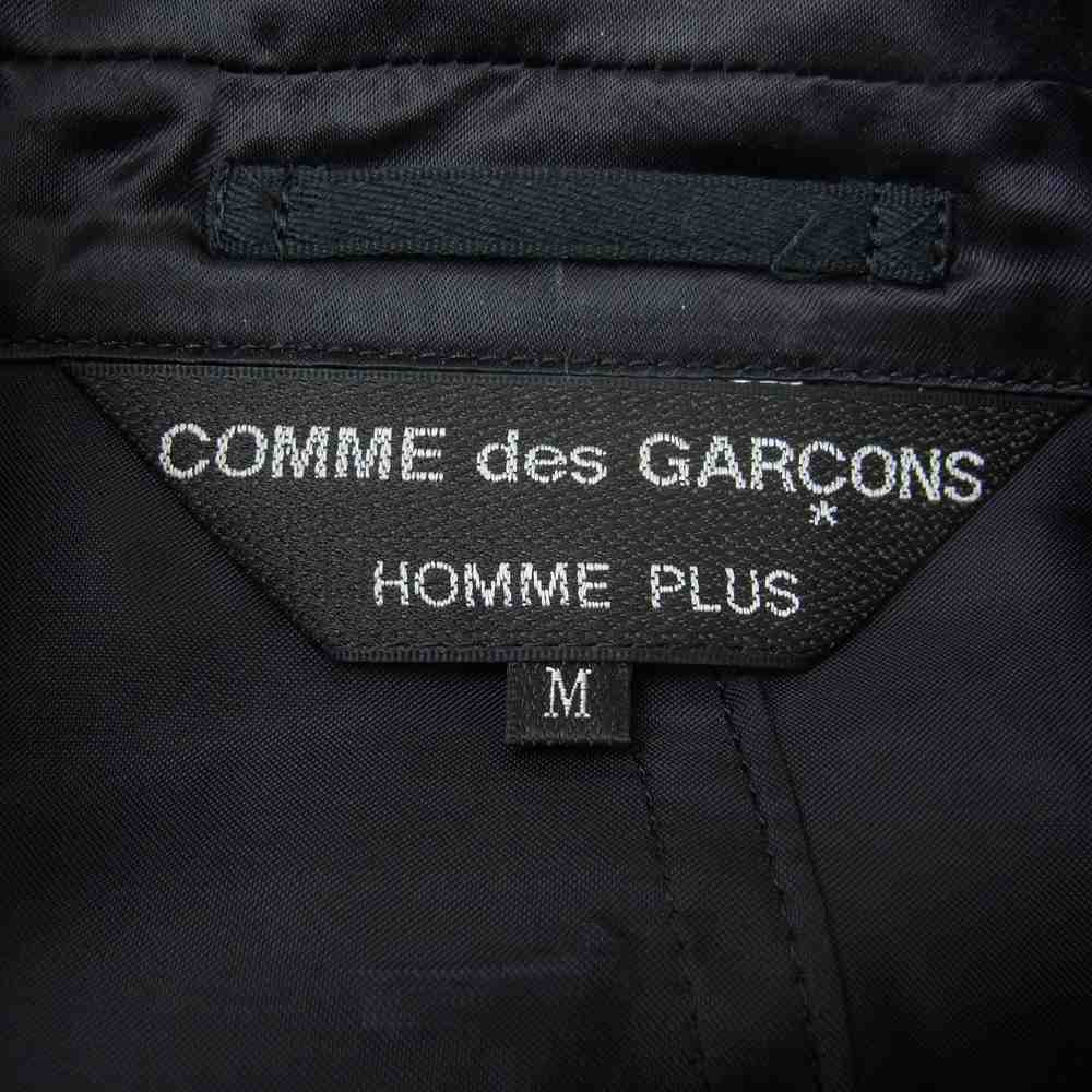 COMME des GARCONS HOMME PLUS コムデギャルソンオムプリュス 22SS 花の存在期 PI-J052 oversized cupro blazer バックローズ プリント キュプラ オーバーサイズ ジャケット ブラック系 M【美品】【中古】