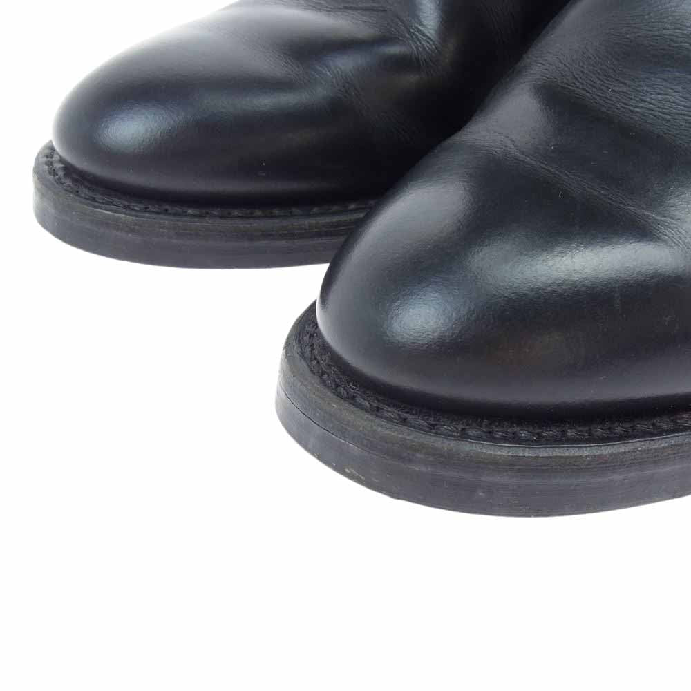 RED WING レッドウィング 8155 羽タグ レザー ペコスブーツ ブラック系 USA 6 1/2【中古】