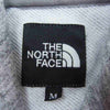 THE NORTH FACE ノースフェイス NT12035 Square Logo Hoodie スクエア ロゴ フーディー パーカー グレー系 M【中古】