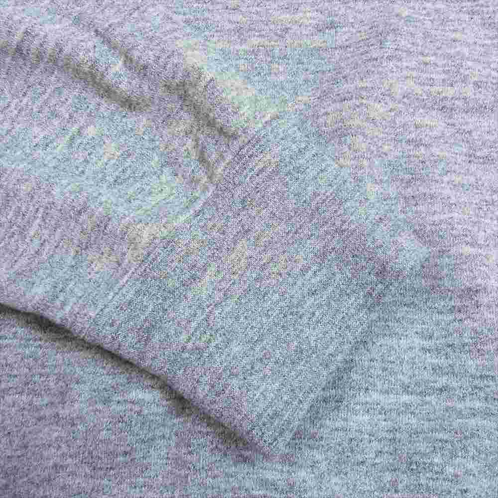THE NORTH FACE ノースフェイス NT12035 Square Logo Hoodie スクエア ロゴ フーディー パーカー グレー系 M【中古】
