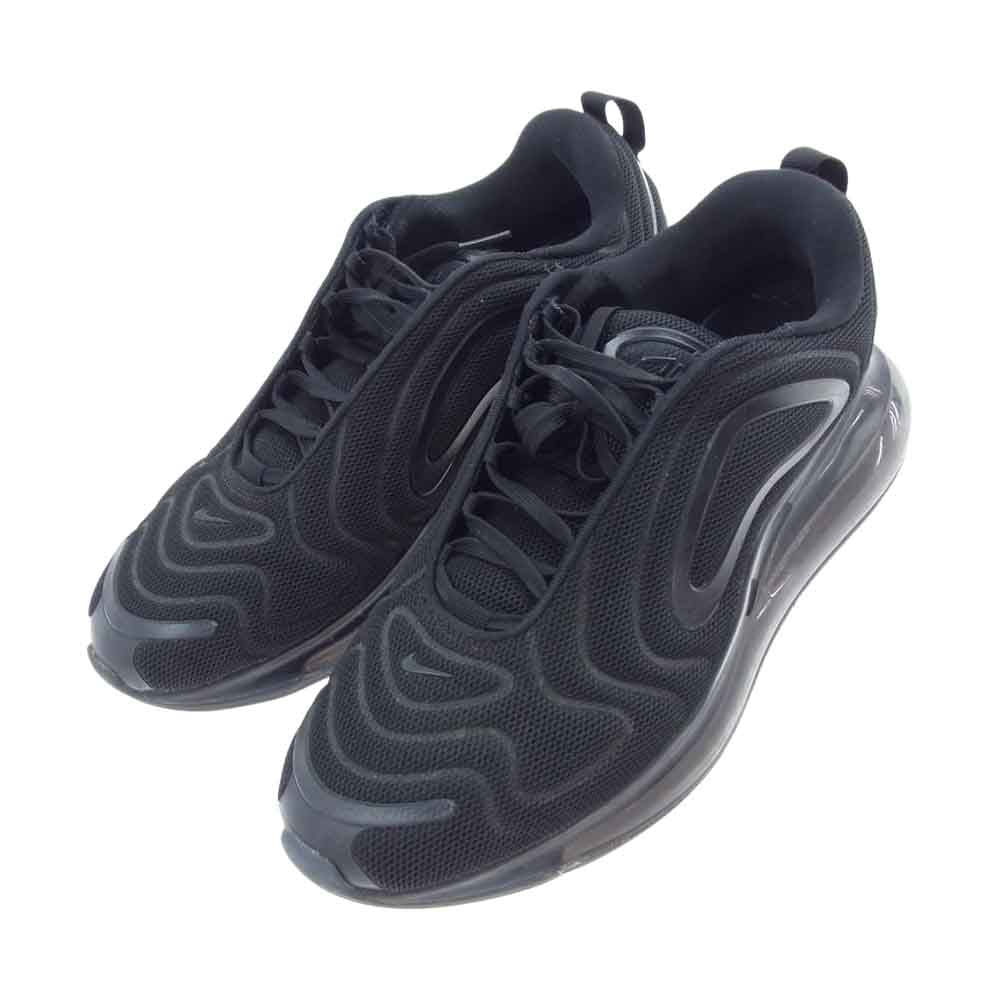 NIKE ナイキ AO2924-007 AIR MAX 720 TRIPLE BLACK エアマックス トリプルブラック ブラック系 28cm【中古】