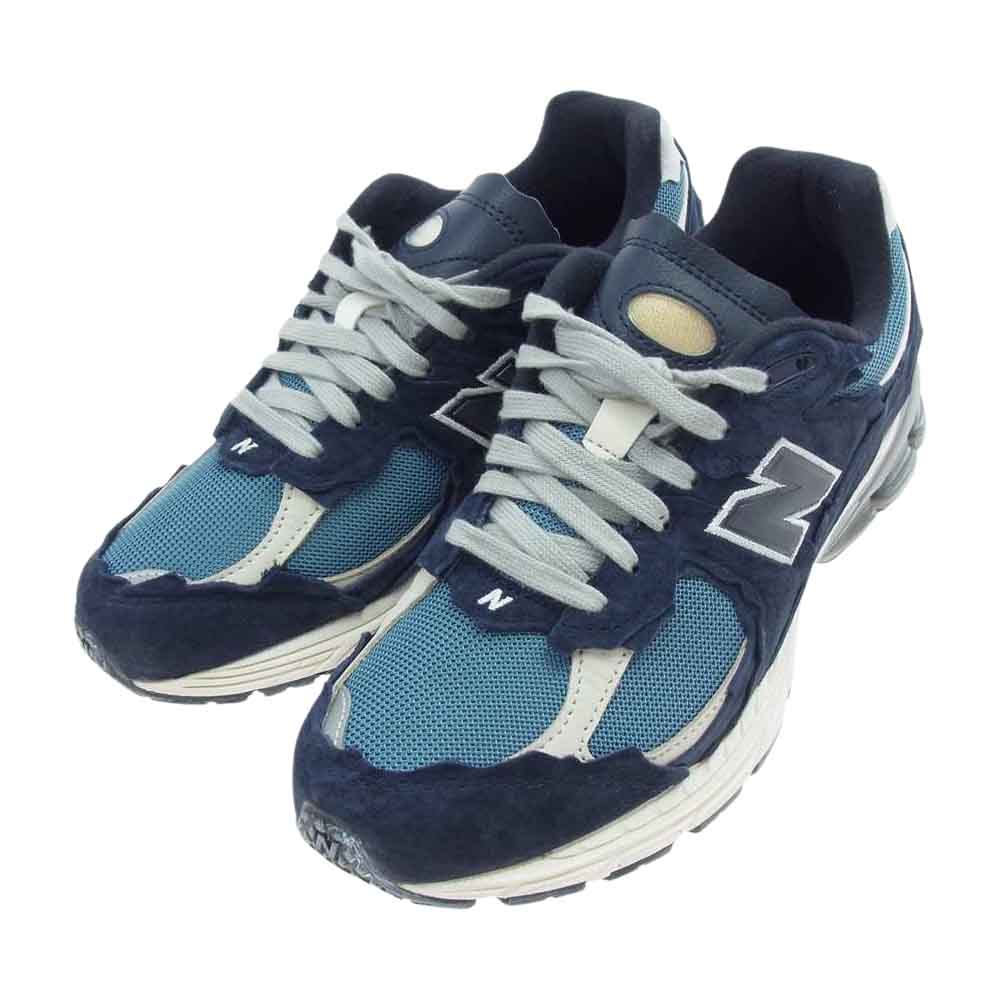 NEW BALANCE ニューバランス M2002RDF Protection Pack Dark Navy プロテクションパック ローカット スニーカー ダークネイビー系 27cm【中古】