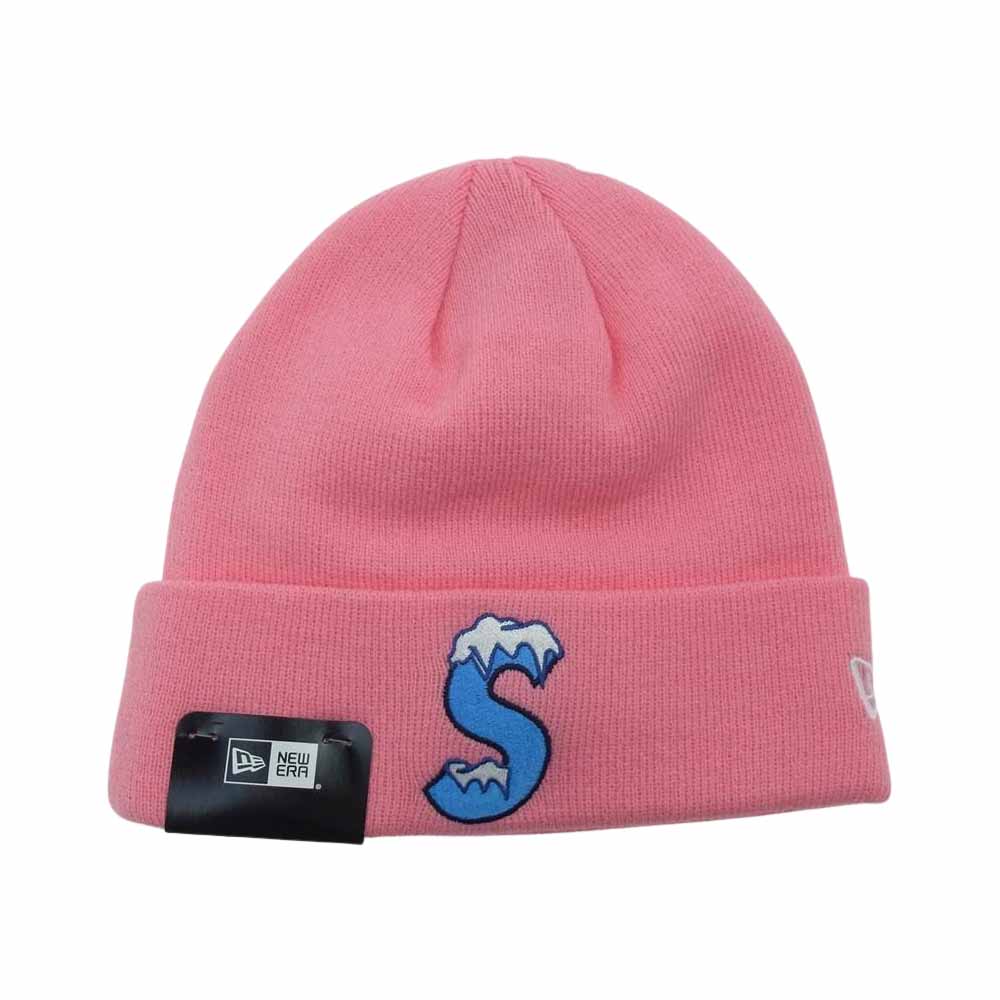 Supreme シュプリーム 20AW New Era ニューエラ S Logo Beanie ロゴ ビーニー ニットキャップ ピンク系【新古品】【未使用】【中古】