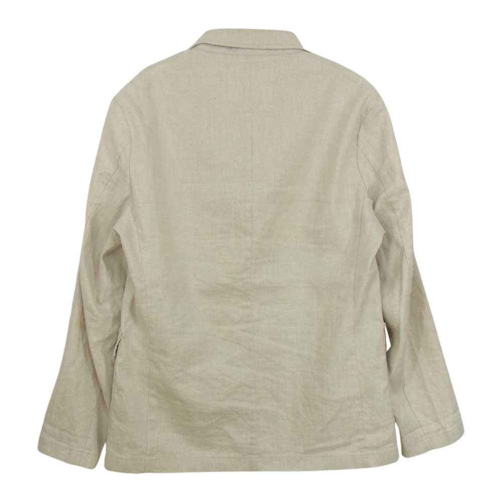 FREAK'S STORE フリークスストア Dickies × VIRGIL NORMAL × WISLOM ディッキーズ ヴァージルノーマル ウィズロム リネン 3B テーラードジャケット ベージュ系 L【中古】