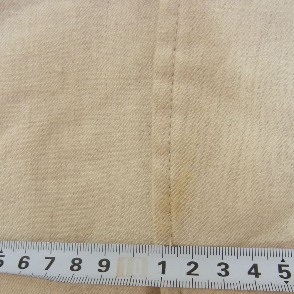FREAK'S STORE フリークスストア Dickies × VIRGIL NORMAL × WISLOM ディッキーズ ヴァージルノーマル ウィズロム リネン 3B テーラードジャケット ベージュ系 L【中古】