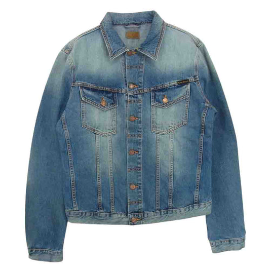 Nudie Jeans ヌーディージーンズ NJ1001921 BILLY DENIM JACKET ビリー デニムジャケット ライトブルー系 L【中古】