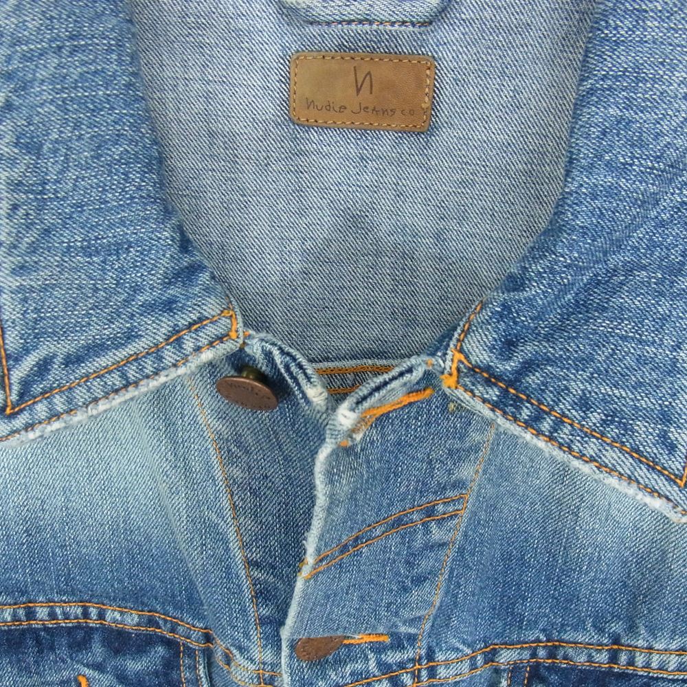 Nudie Jeans ヌーディージーンズ NJ1001921 BILLY DENIM JACKET ビリー デニムジャケット ライトブルー系 L【中古】
