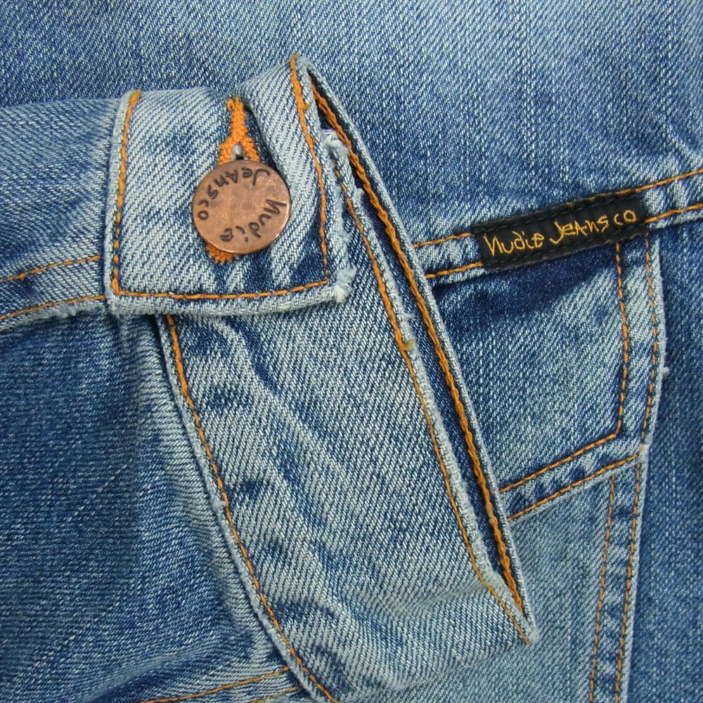 Nudie Jeans ヌーディージーンズ NJ1001921 BILLY DENIM JACKET ビリー デニムジャケット ライトブルー系 L【中古】