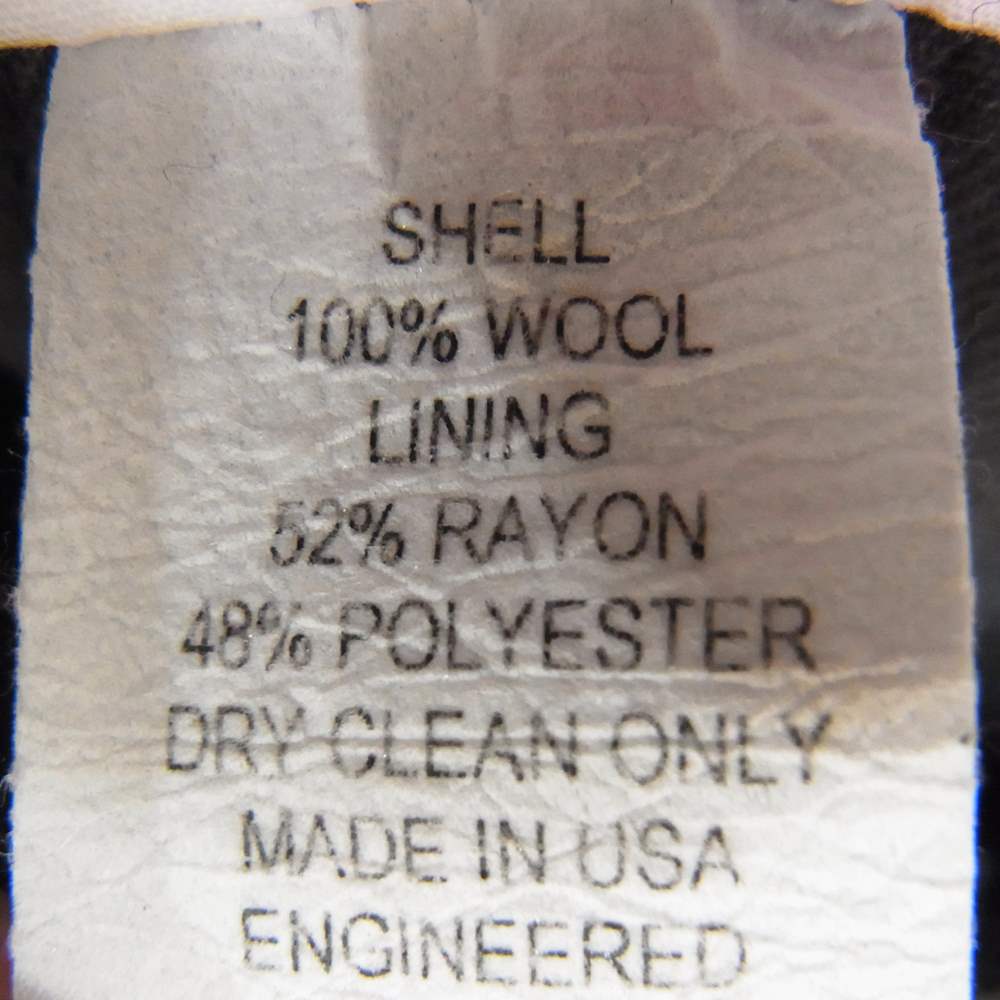 Engineered Garments エンジニアードガーメンツ ウール ボーダー イージー パンツ ネイビー系 S【中古】