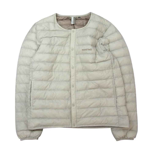 mont-bell モンベル B:MING by BEAMS 1601109 ビーミングバイビームス 別注 スペリオダウン インナーダウンジャケット ベージュ系 M【中古】